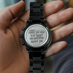 Men's Watch, I Have Hidden Your Word, Psalm 119:11.