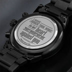 Men's Watch, I Have Hidden Your Word, Psalm 119:11.