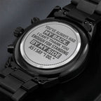 Groomsman, You've Always Had My Back, Men's Watch.