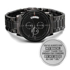 Groomsman, You've Always Had My Back, Men's Watch.