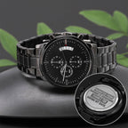 Groomsman, Promoted From Wingman to Groomsman, Men's Watch.