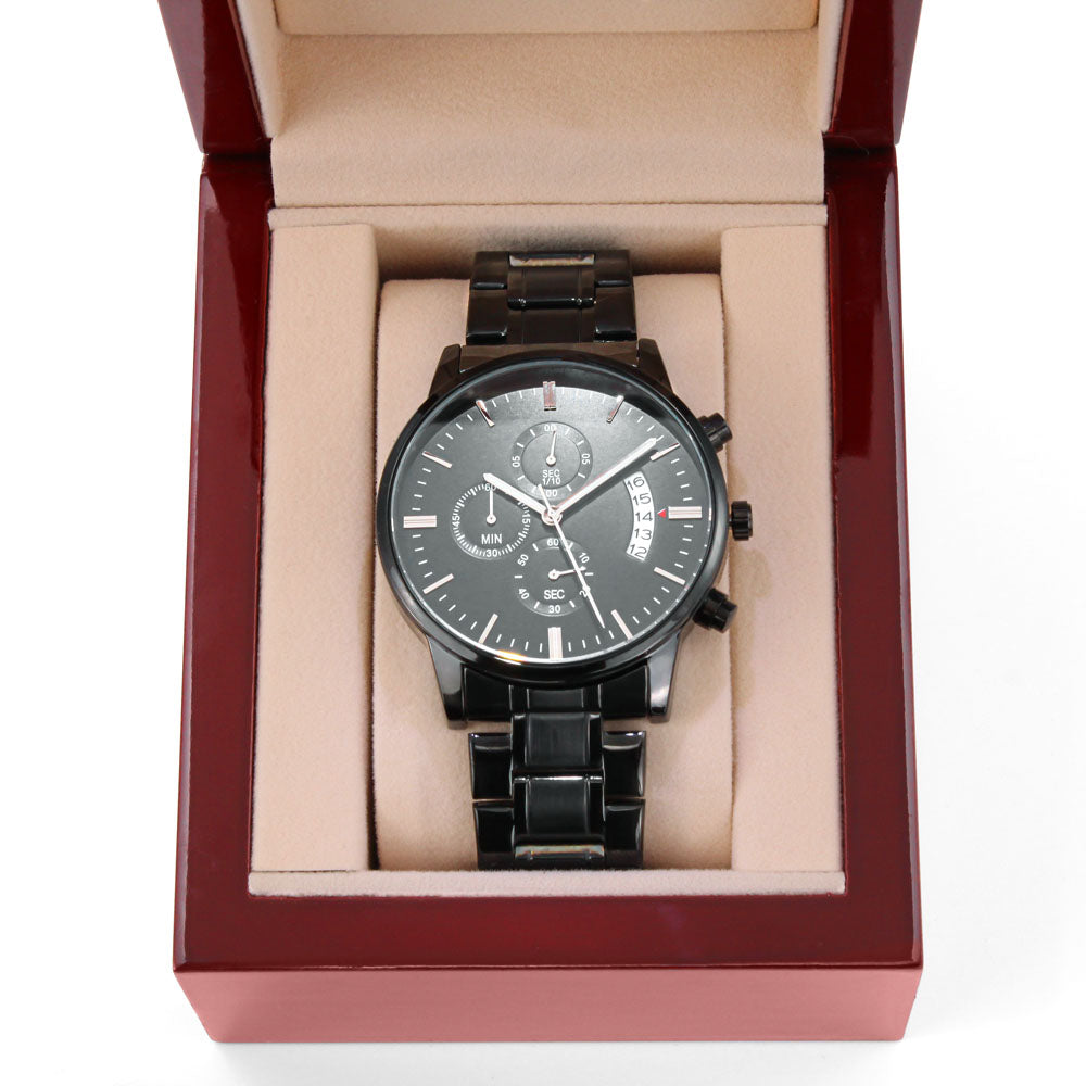 Men's Watch, I Have Hidden Your Word, Psalm 119:11.