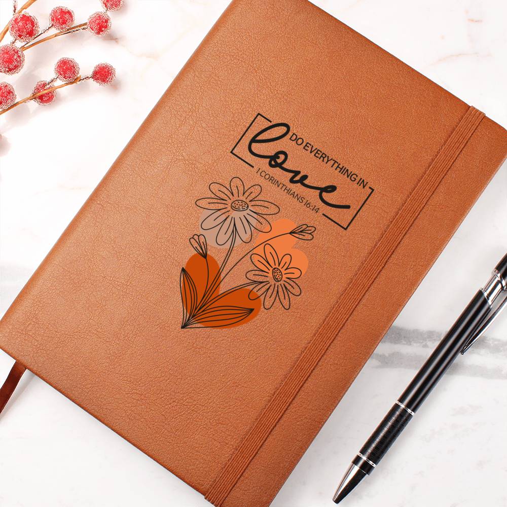 Floral Scripture Love Journal.