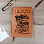 TO MY DAUGHTER LION CROWN JOURNAL.