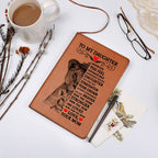 TO MY DAUGHTER LION CROWN JOURNAL.