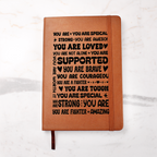 YOU ARE FIGHTER JOURNAL.