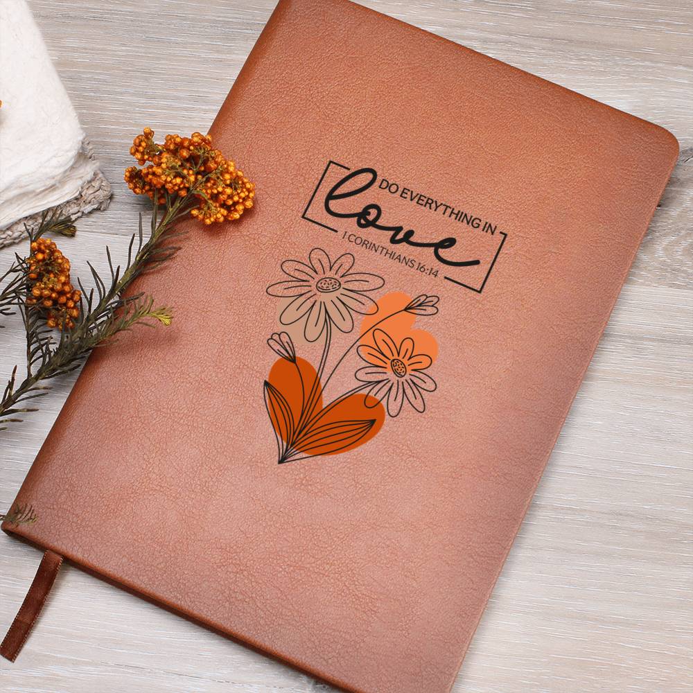 Floral Scripture Love Journal.