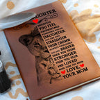 TO MY DAUGHTER LION CROWN JOURNAL.