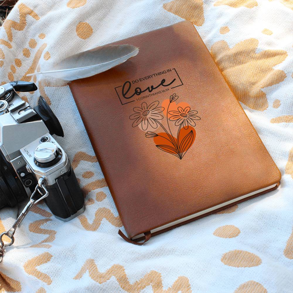 Floral Scripture Love Journal.