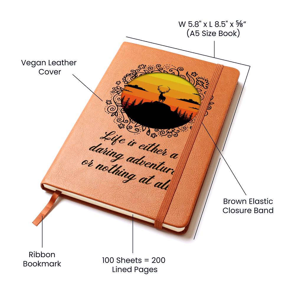 Adventure Seeker Journal – Wilderness Sunset Notebook.