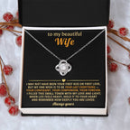 To my beautiful Wife,  I filled this small token with my love and light.