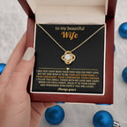 To my beautiful Wife,  I filled this small token with my love and light.