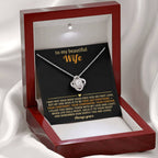 To my beautiful Wife,  I filled this small token with my love and light.
