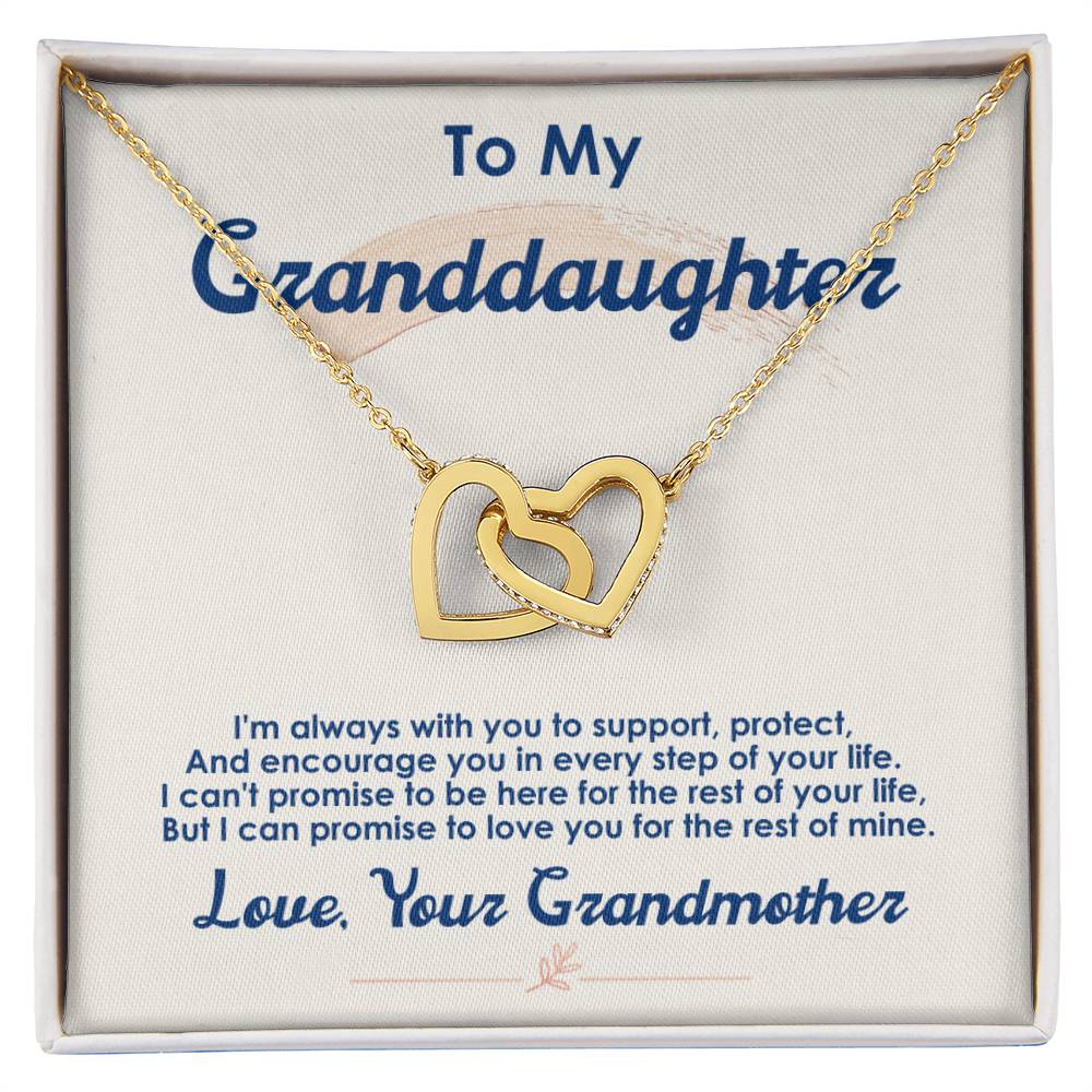 To My Granddaughter, I Love You For The Rest Of My Life.