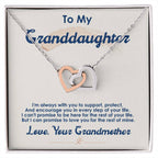 To My Granddaughter, I Love You For The Rest Of My Life.