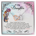 My Baby Girl - Interlocking Heart Necklace.
