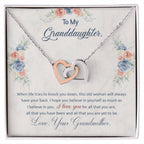 To My Granddaughter, This Old Woman Will Always Have Your Back.