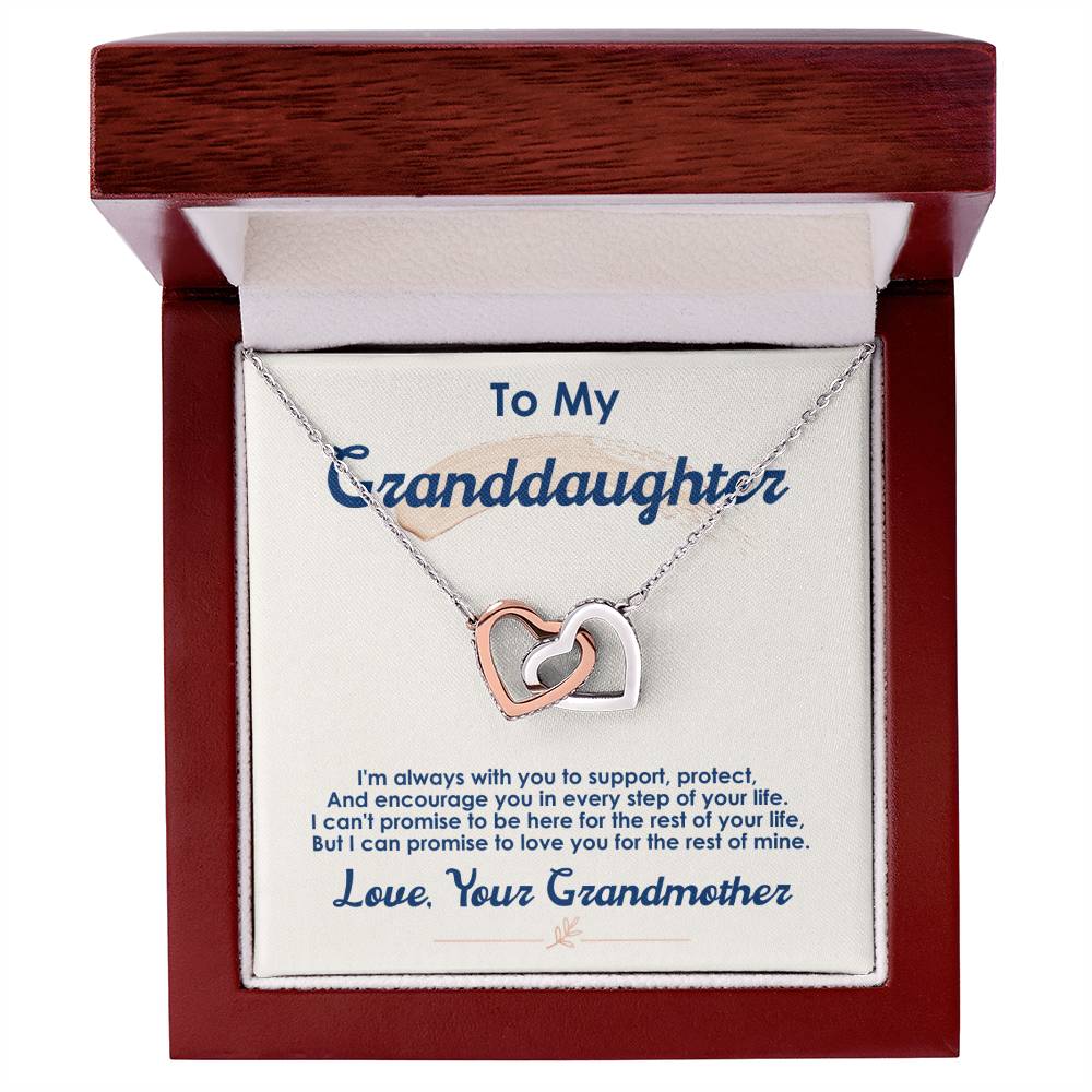 To My Granddaughter, I Love You For The Rest Of My Life.