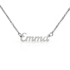 TO MY DAUGHTER CHAPTERS SQUEEZED NAME NECKLACE GIFT SET.
