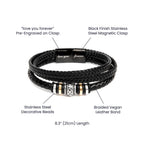 TO MY SON STAND TALL BRACELET.
