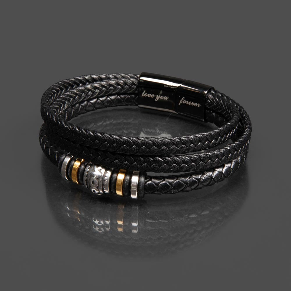 TO MY SON SKIES BRACELET.