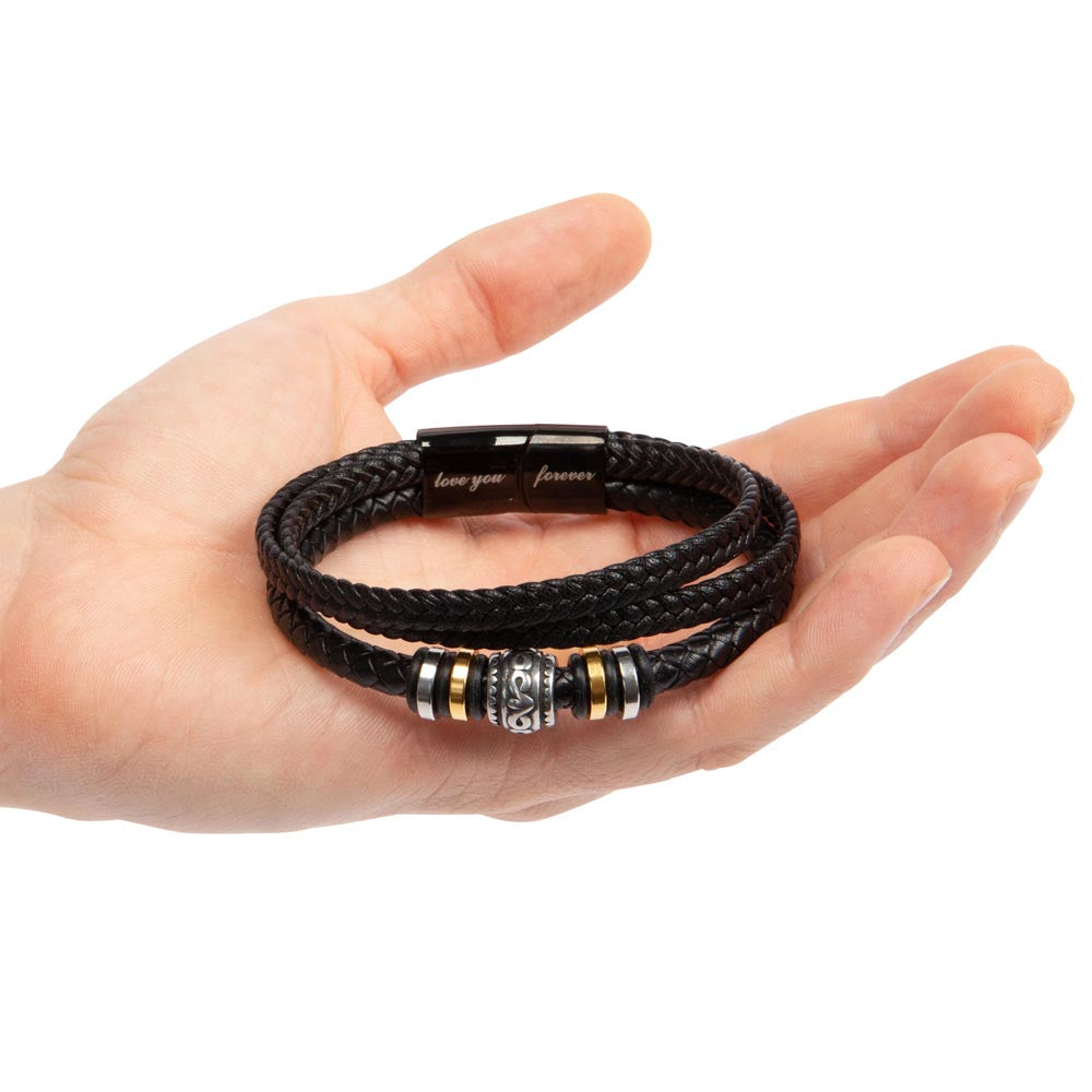 TO MY SON SKIES BRACELET.