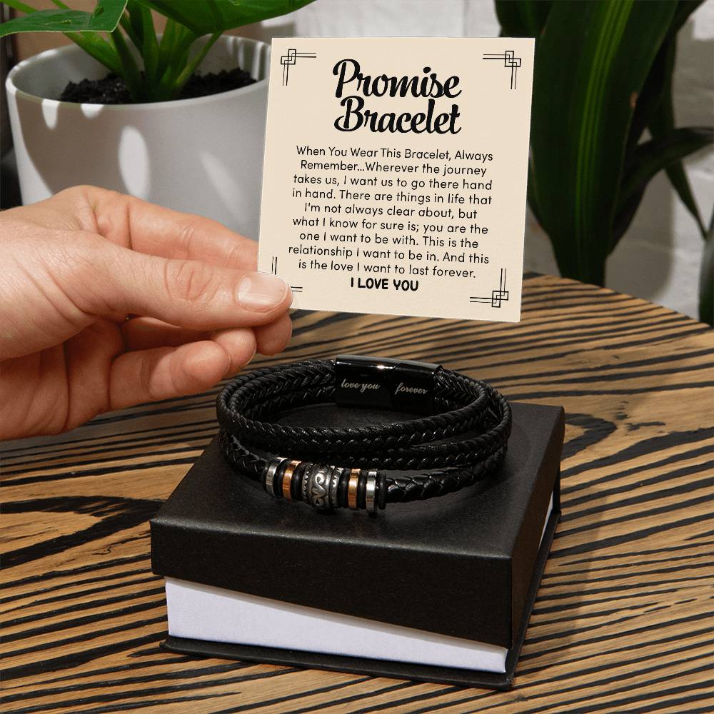Love You Forever Promise Bracelet Last Forever.