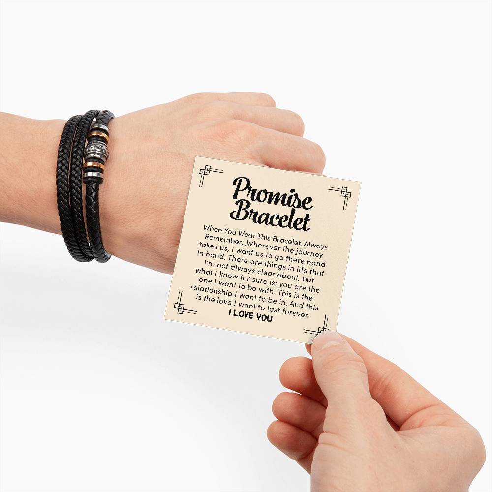Love You Forever Promise Bracelet Last Forever.