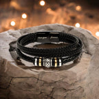 TO MY SON STAND TALL BRACELET.