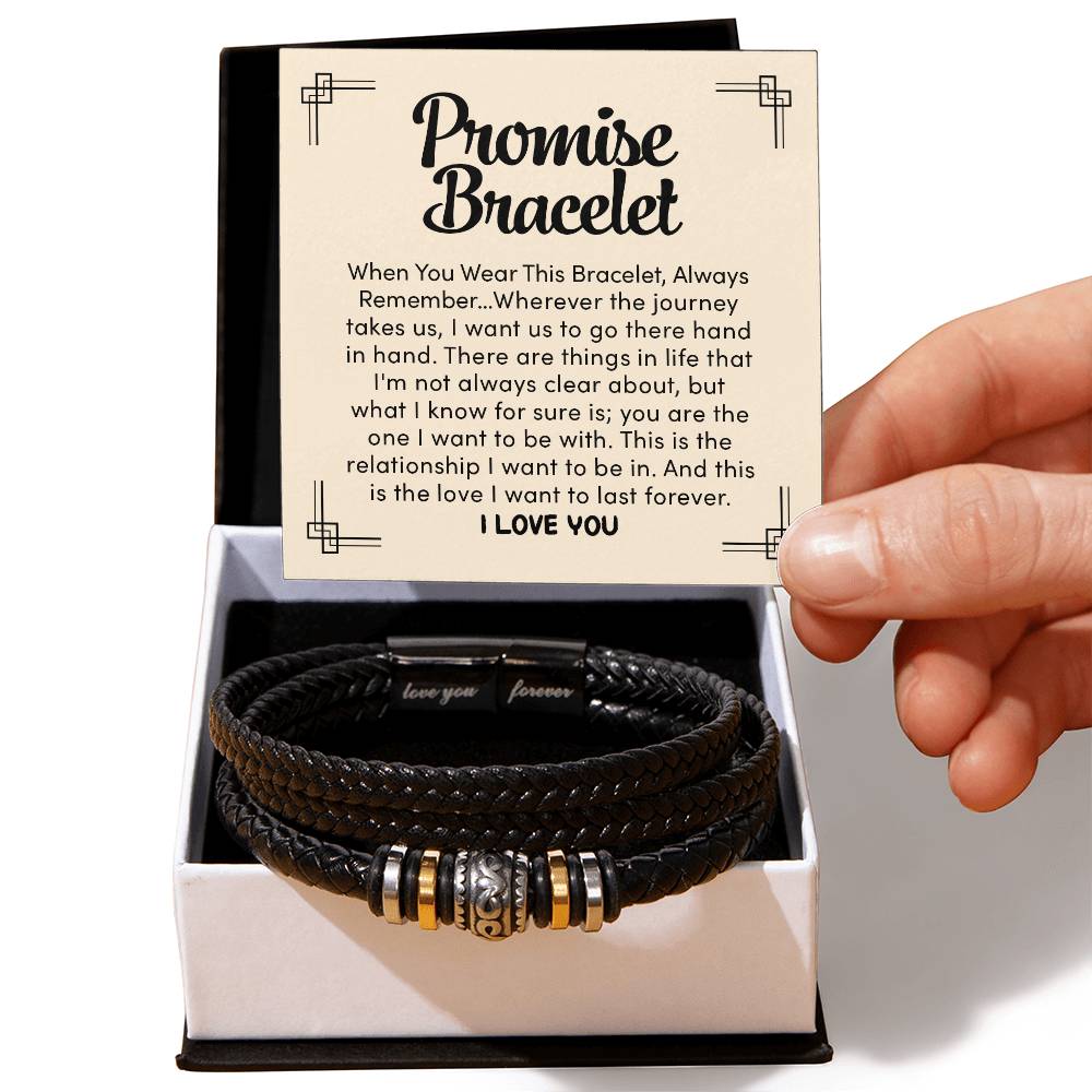 Love You Forever Promise Bracelet Last Forever.