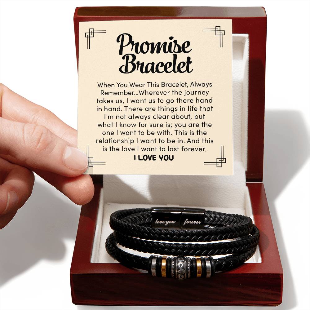 Love You Forever Promise Bracelet Last Forever.