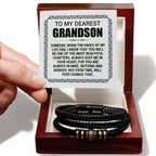 Love You Forever To My Grandson Bracelet Pages Of My Life.