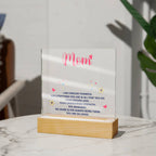 Keepsake Acrylic Bundle - mom - I am forever thankful.