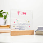 Keepsake Acrylic Bundle - mom - I am forever thankful.