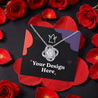 Chapters Cross - Daughter Birthday Necklace with Rose Box.