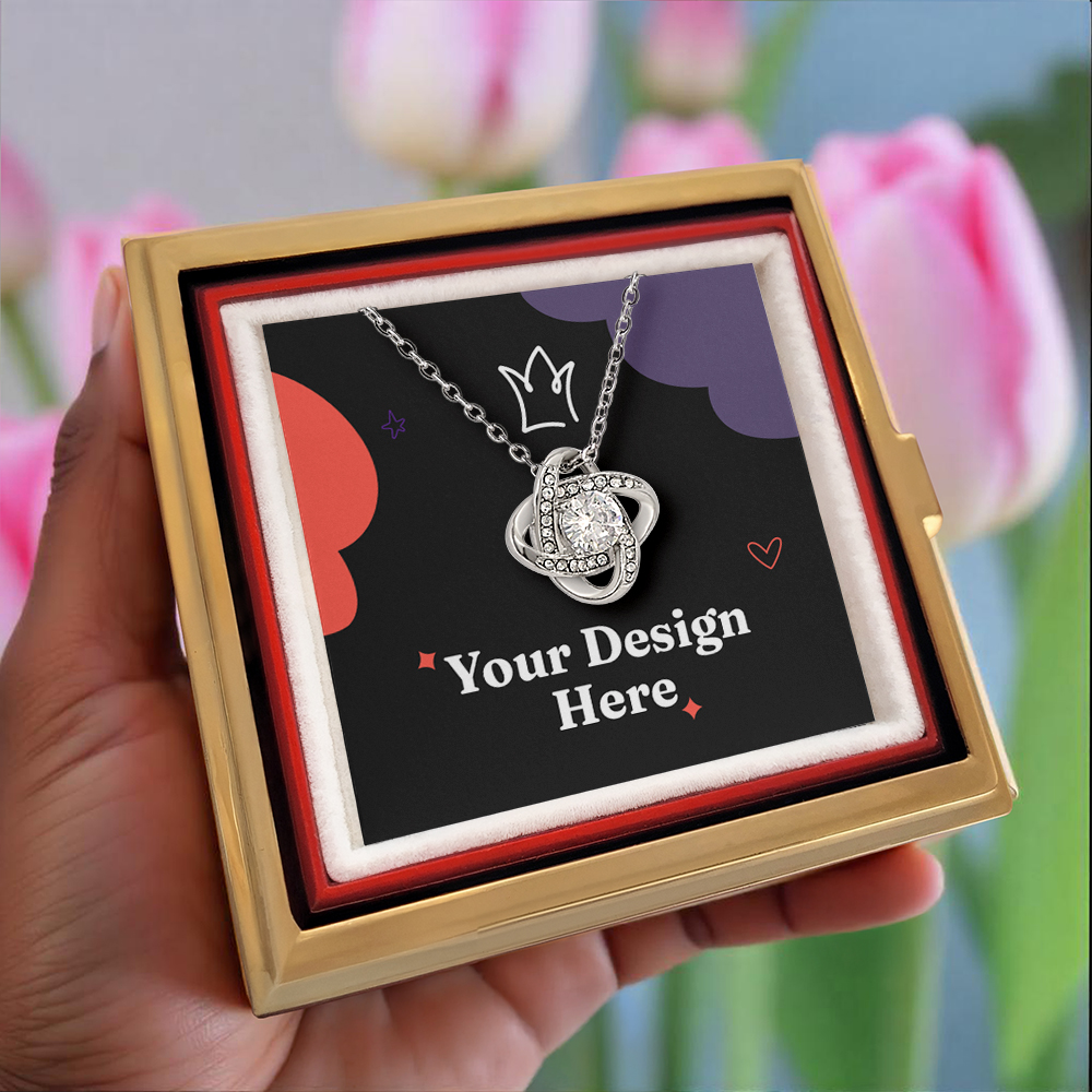 Badass Crown - Daughter Birthday Necklace with Rose Box.